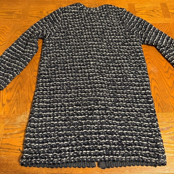 Yonetomi x Isetan Mitsukoshi Exclusive Wool Blend Knit Coat Japan Made 40 or 8 - Picture 13 of 16